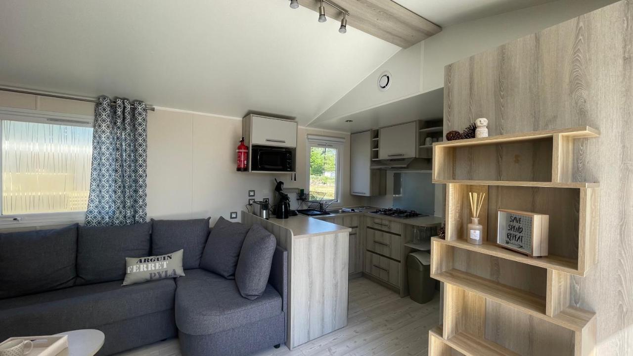 Mobil Home Xxl - Bord Lac - Camping Les Viviers - Lege Cap Ferret Exteriér fotografie